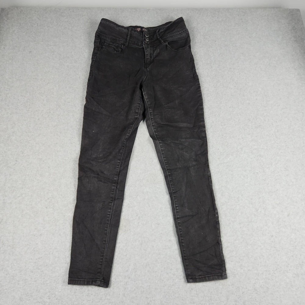 Ci Sono The Basics Collection Jeans Womens 9/29 Black High Rise Skinny Stretch